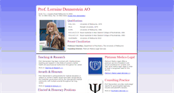 Desktop Screenshot of lorrainedennerstein.com.au